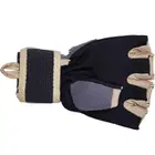 Everlast Evergel Hand Wrap Gloves - Grey Gold - M/L