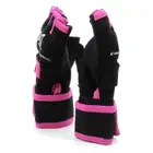 Everlast Evergel Hand Wrap Gloves - Black-Pink - M/L