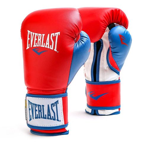 Everlast Powerlock Training Glove-Red/Blue-14Oz