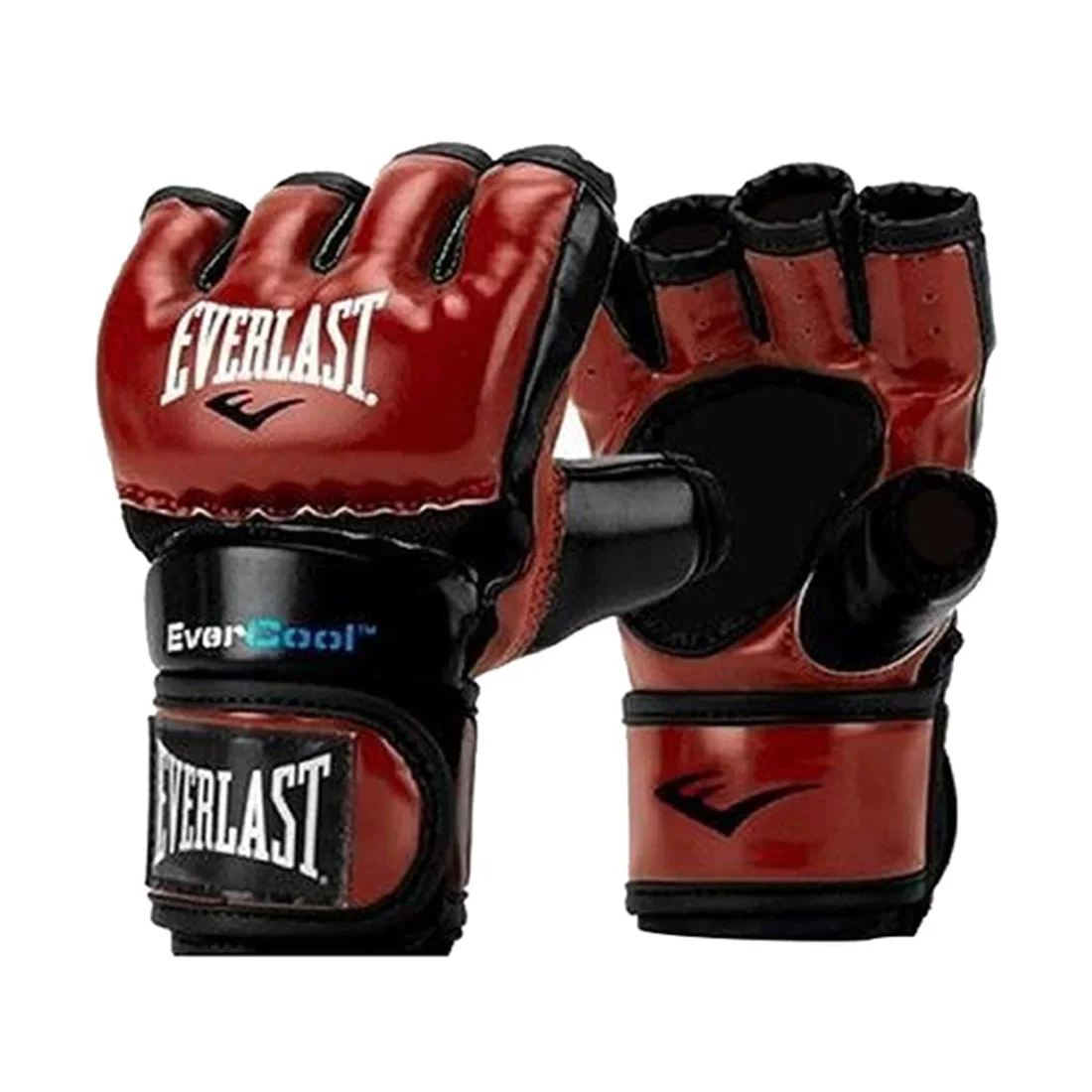Everlast Everstrike Evercool MMA Training Gloves - Red-Black - M/L