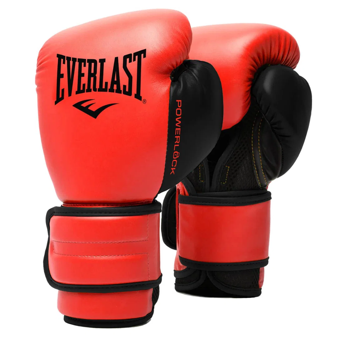 Everlast Powerlock 2 Training Gloves - Red - 16Oz
