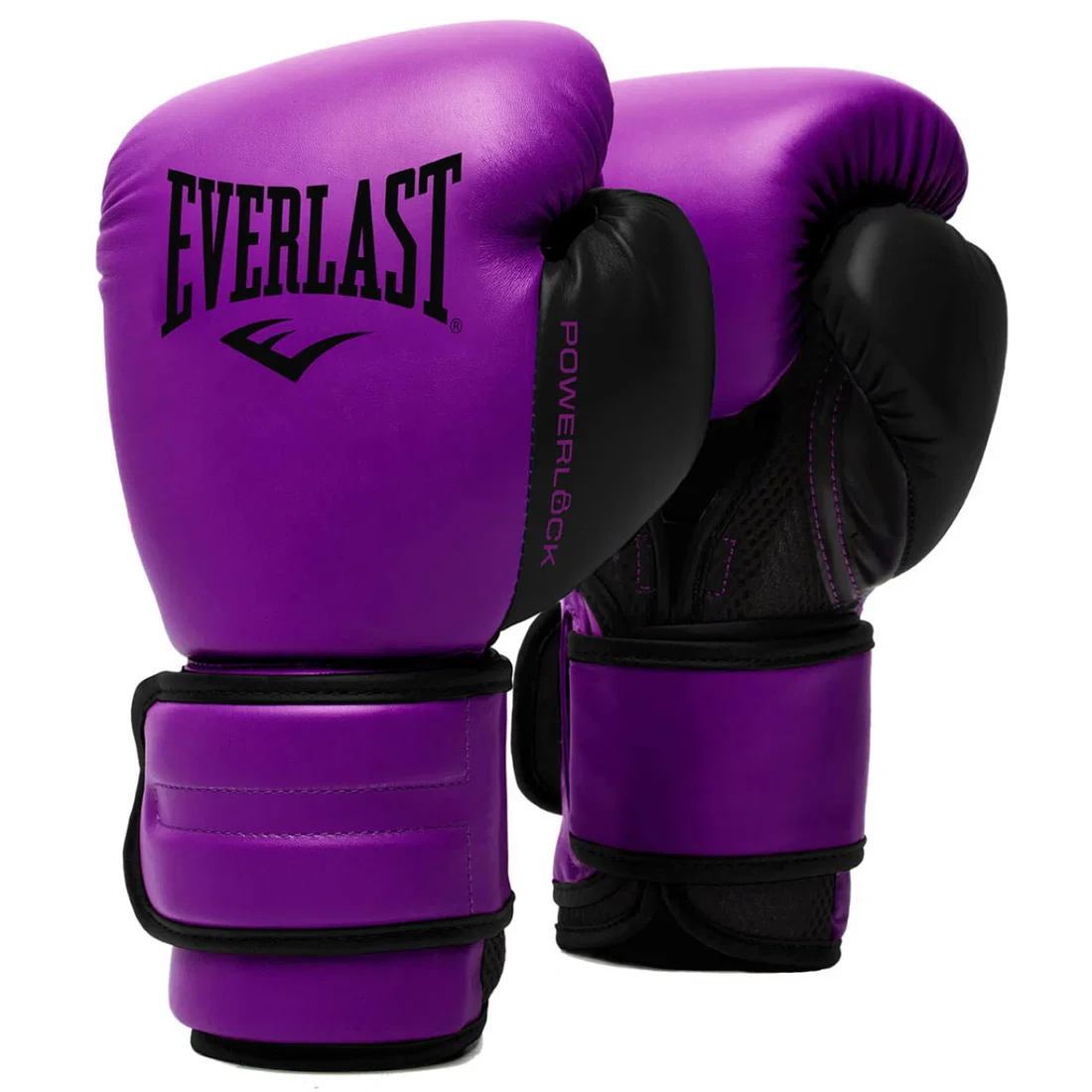 Everlast Powerlock 2 Training Gloves - Purple - 14Oz