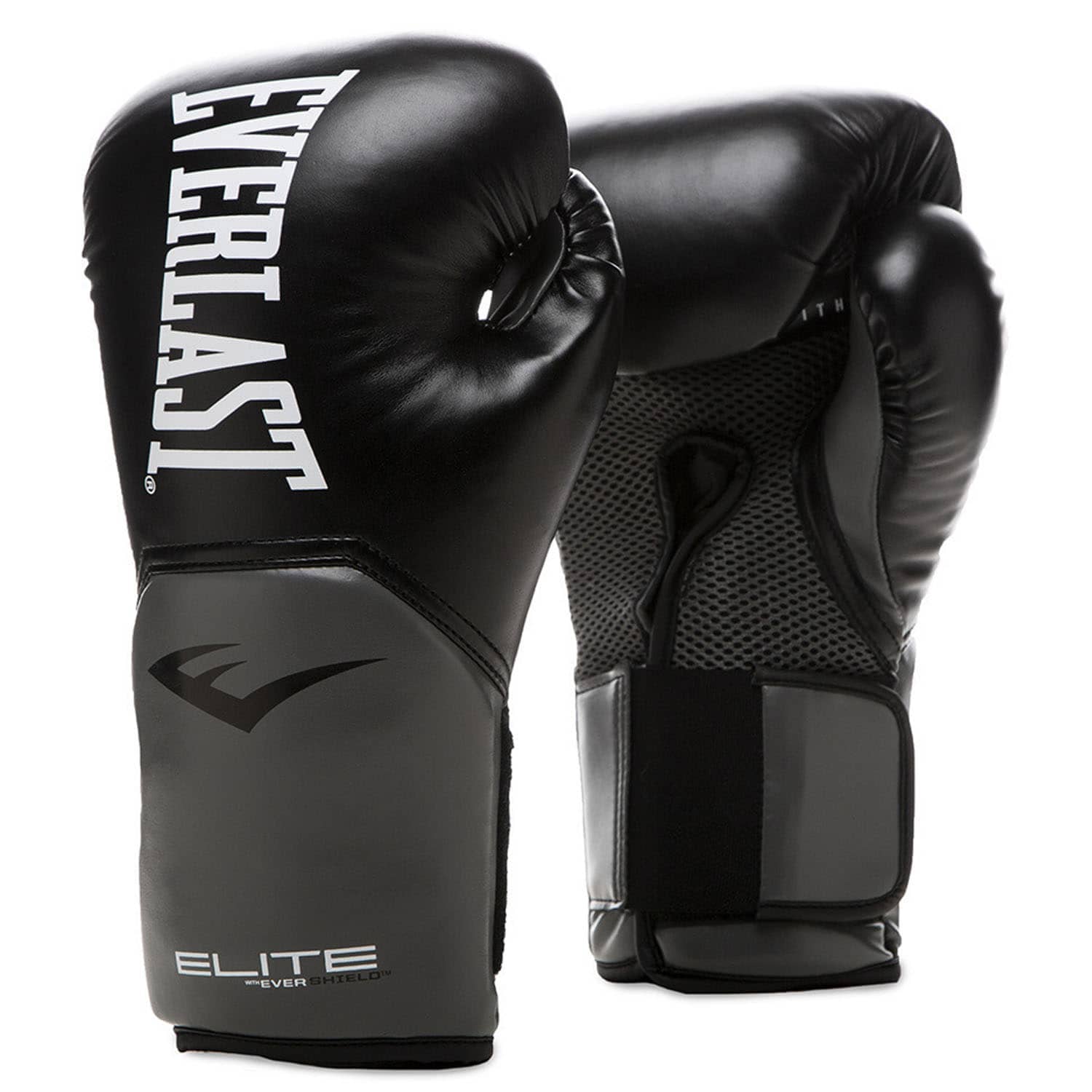 Everlast Prostyle Elite Training Gloves V2 - Black-Grey - 14Oz