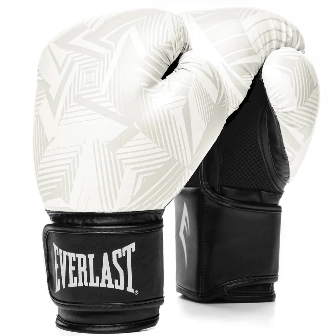 Everlast Spark Training Gloves - White Geo - 12Oz