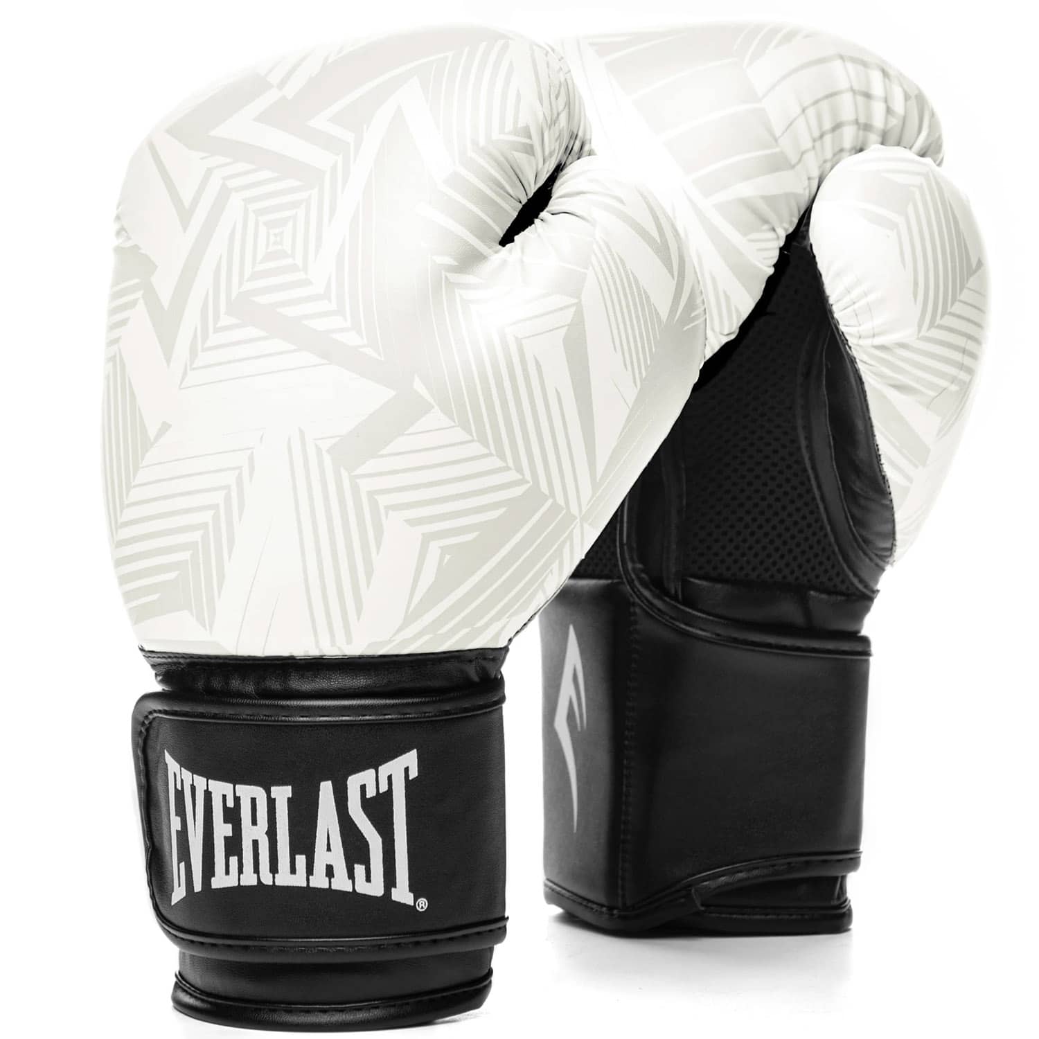 Everlast Spark Training Gloves - White Geo - 14Oz