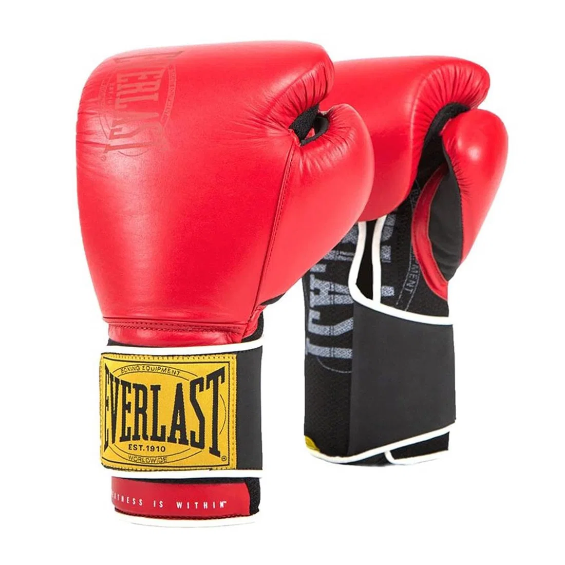 Everlast 1910 Classic Training Gloves - Red - 12Oz