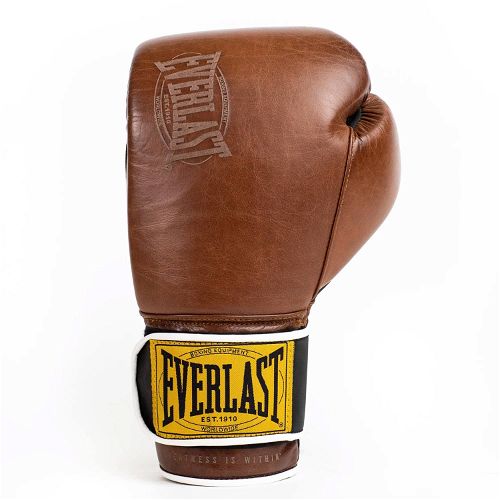 Everlast 1910 Classic Training Gloves-Brown-12Oz