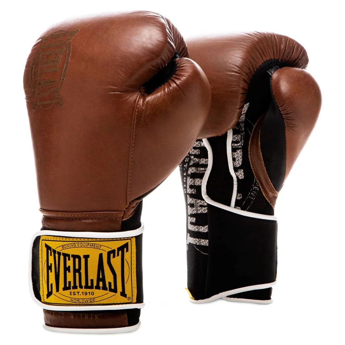 Everlast 1910 Classic Training Gloves - Brown - 12Oz