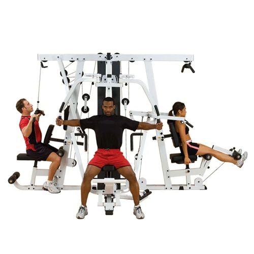 Body Solid EXM4000S Multi-Stack Gym With LP40S Leg Press