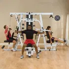 الجسم صلب EXM4000S متعددة المكدس الجمنازيوم مع LP40S الساق الصحافة 
