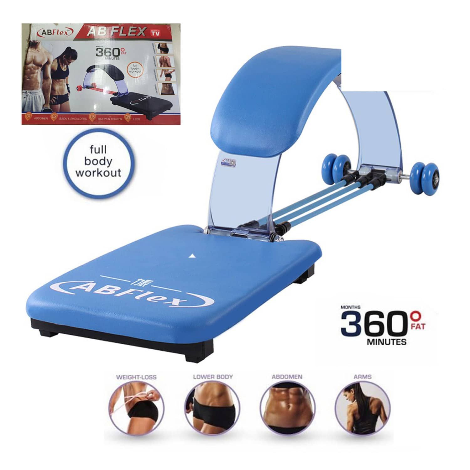 Buy Ab Flex 360 Full Body Workout equipment Online at best price in  UAE-Fitness Power House