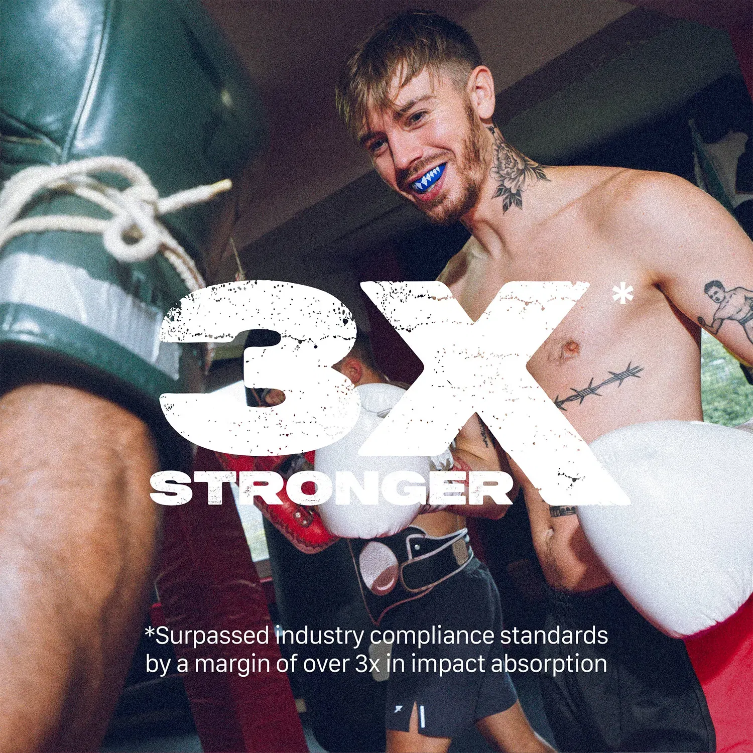 SAFEJAWZ Extro Series Self- Fit Shark Mouthguard Adult (12+)