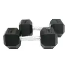 سهل الدمبل المطاطية السداسية - 10 Kg - Pair