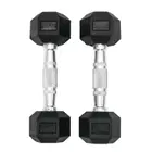 سهل الدمبل المطاطية السداسية - 2.5 Kg - Pair
