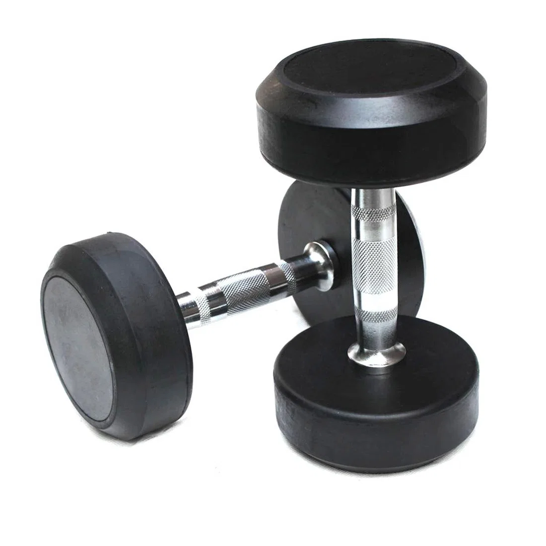سهل الدمبل المطاطية المستديرة - 20 Kg - Pair