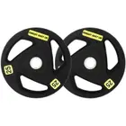 Knight Shot PU Weight Plate - 25 Kg - Pair