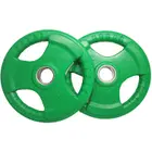 Facile Colored Rubber Weight Plate - 10 Kg - Pair
