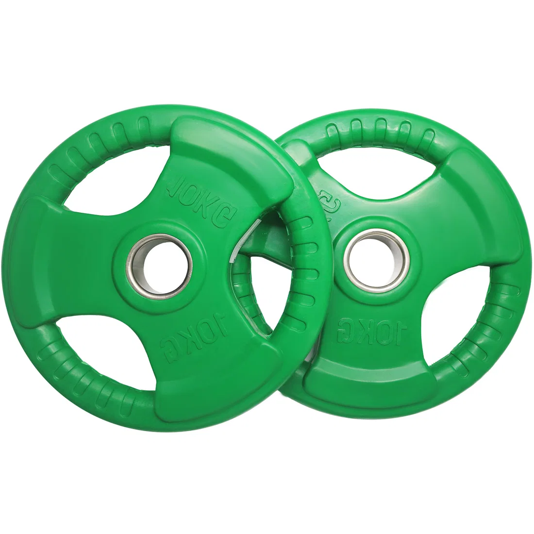 Facile Colored Rubber Weight Plate - 10 Kg - Pair