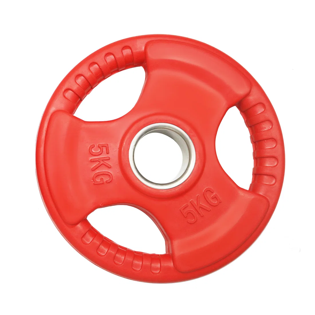 Facile Colored Rubber Weight Plate - 5 Kg - Pair
