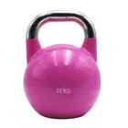 Knight Shot Competition Kettlebell Electroplating Handle - 32 Kg - Single
