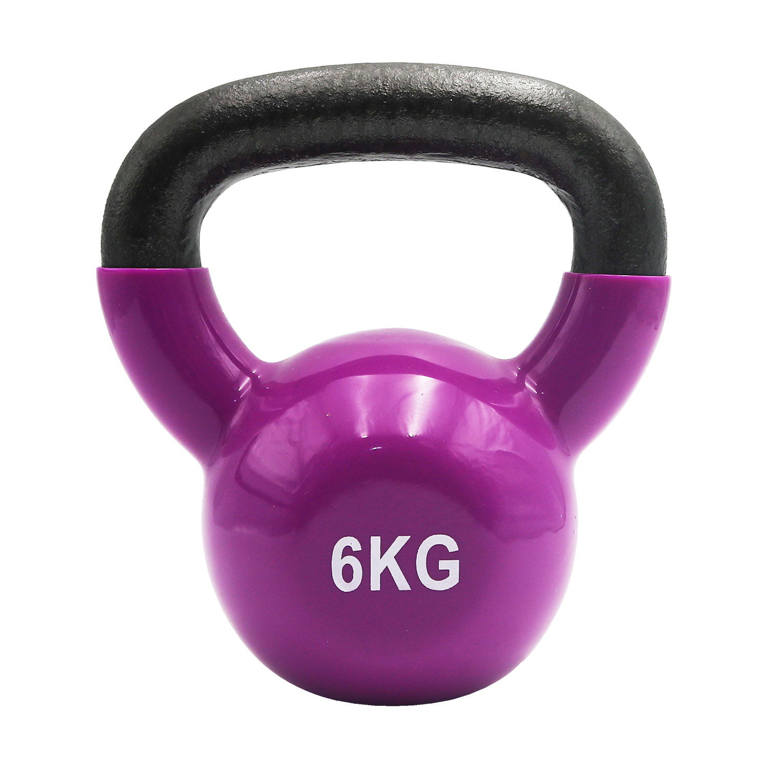 ليلة شوت البلاستيك انخفض Kettlebell - 6 Kg - Single