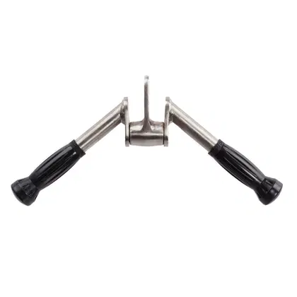Knight Shot Balanced Steel V-Bar Tricep V Pul Down | Cable Machine Attachment