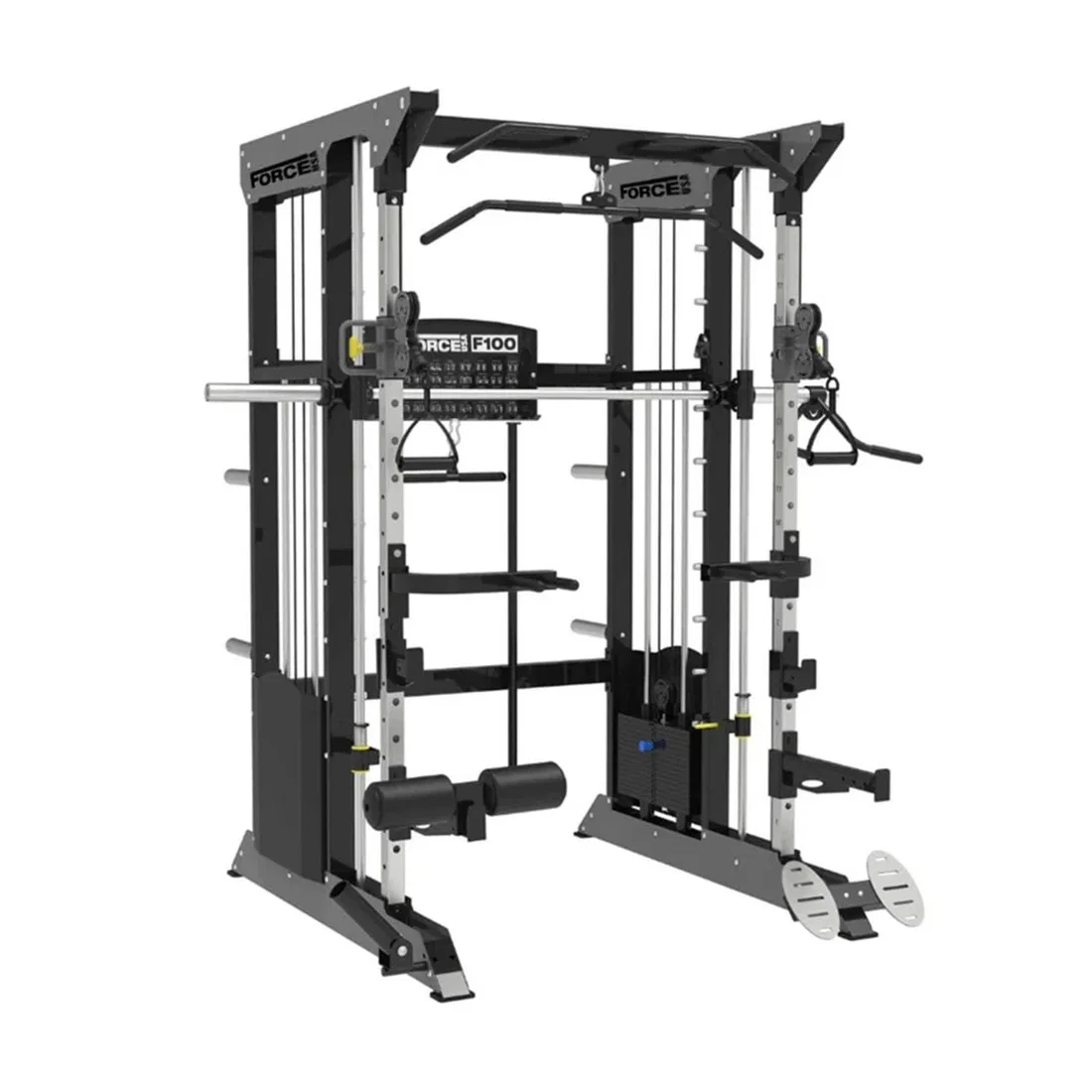 Force USA F100 All In One Trainer Pin Loaded  (Includes 15kg Barbell)