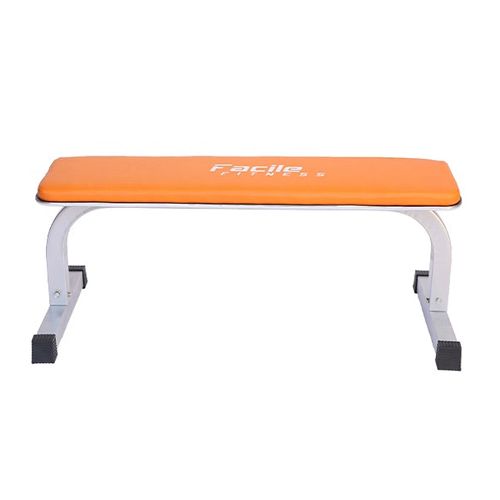 Facile Flat Bench | 110kg User Weight | Orange