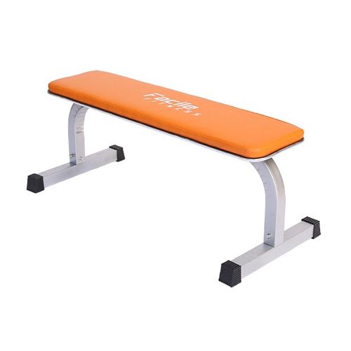 Facile Flat Bench | 110kg User Weight | Orange