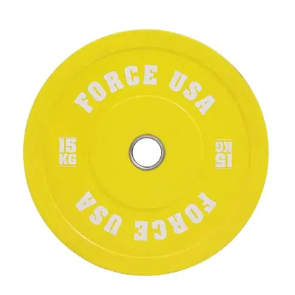 Force USA Force USA - Pro Grade Bumper Plates (Sold Induvidually) - 15 Kg
