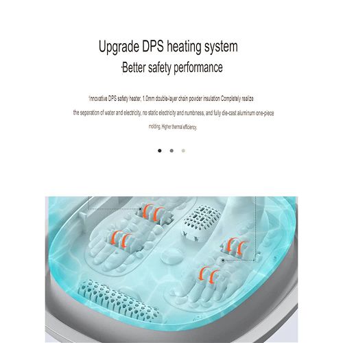 روتاي جهاز تدليك القدم المائي القابل للطي مع الحرارة - إصدار Baymax