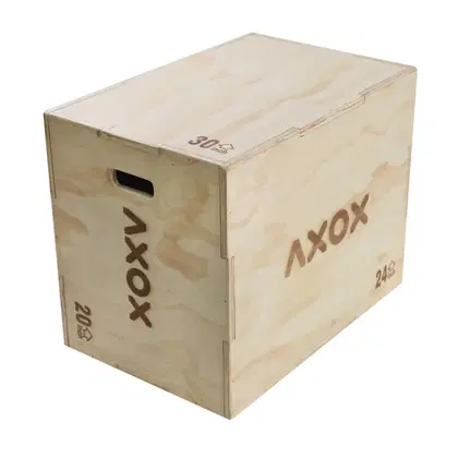 Axox  3 In 1 Wooden Plyo Jump Box