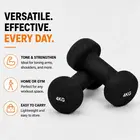 Fitbench Neoprene Hex Dumbbell - Single Piece  - 4 KG