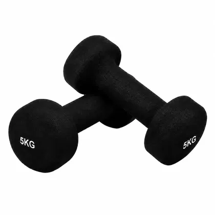 فيتبنش دمبل سداسي من النيوبرين - قطعة واحدة - 5 KG