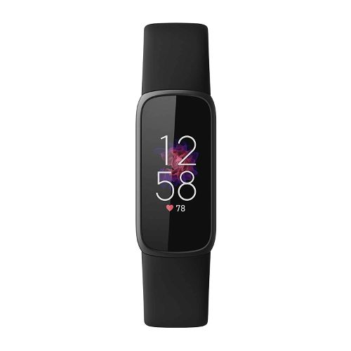 Fitbit Luxe Fitness + Wellness Tracker-Black / Graphite Stainless Steel
