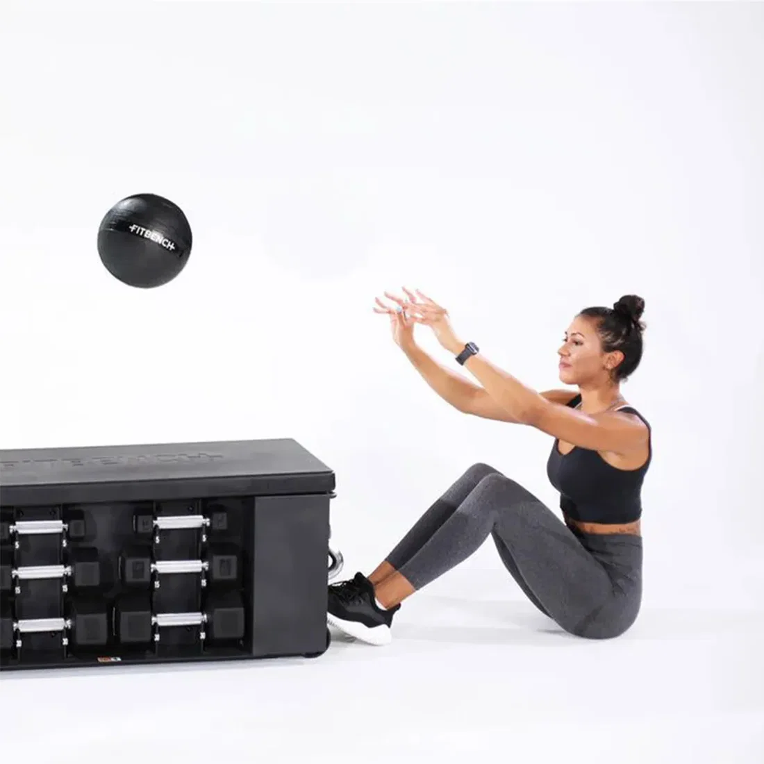 FITBENCH 5 kg Slam Ball Functional Workout