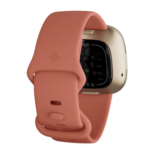 Fitbit Versa 3 Smartwatch + GPS-Pink Clay / Soft Gold Aluminium