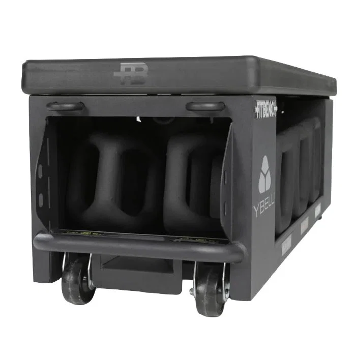 FITBENCH YBELL Integrated Storage and Locking Wheels