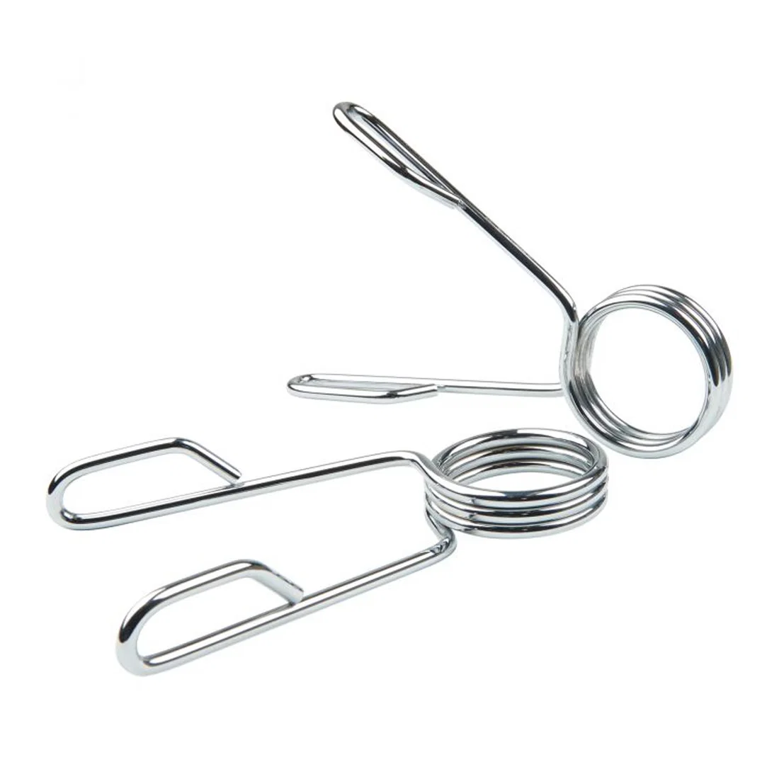 Knight Shot Olympic Spring Collar- Steel Silver- Pair