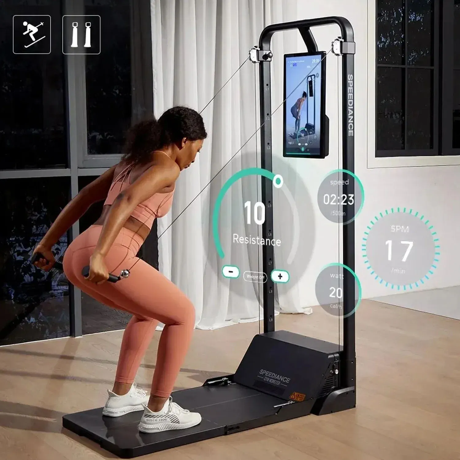 Speediance Skiing Handles