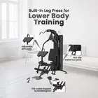 Fitmate جهاز رياضي منزلي متعدد الوظائف C1 مع جهاز تمرين الساقين
