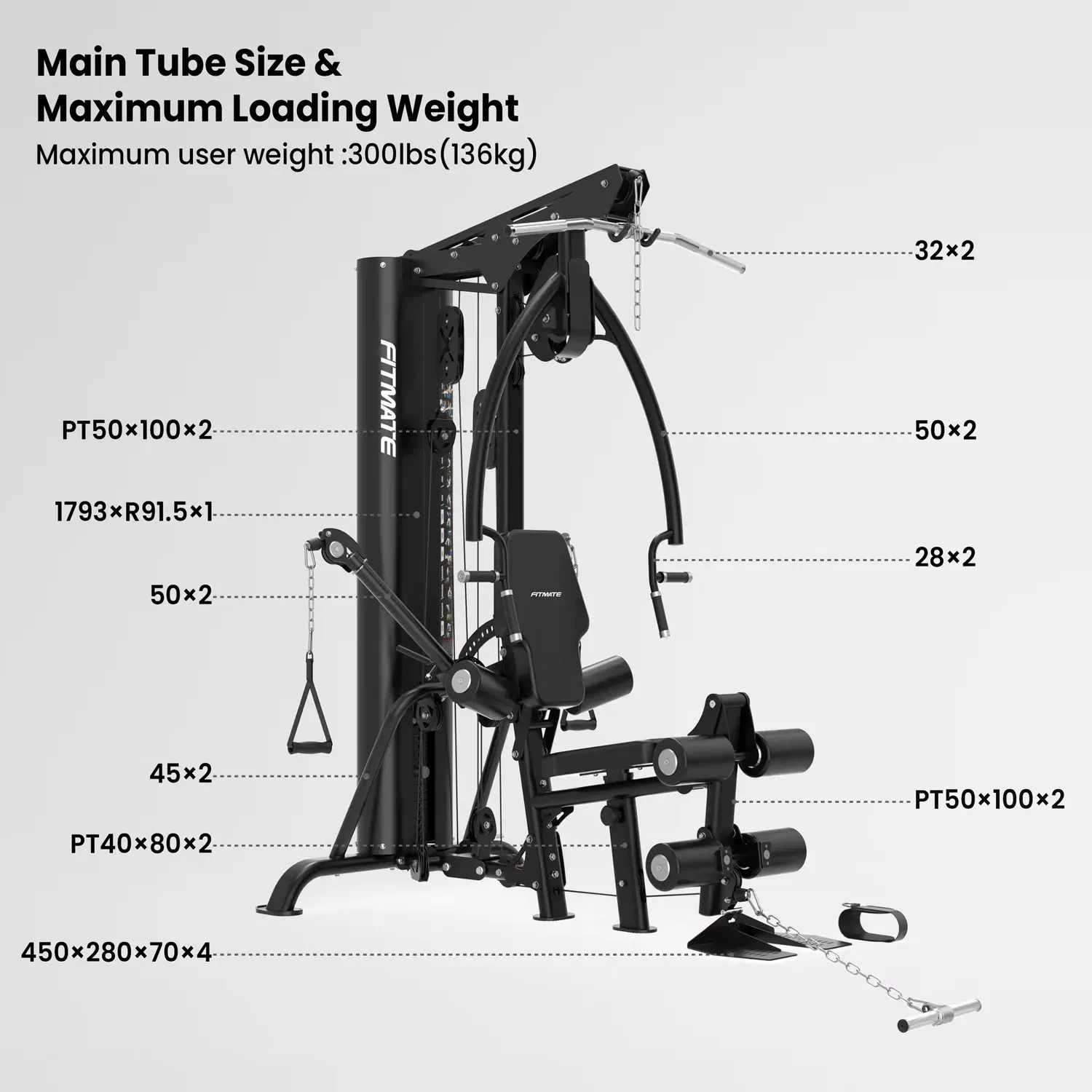 Fitmate G4+ Multi-Function Home Gym