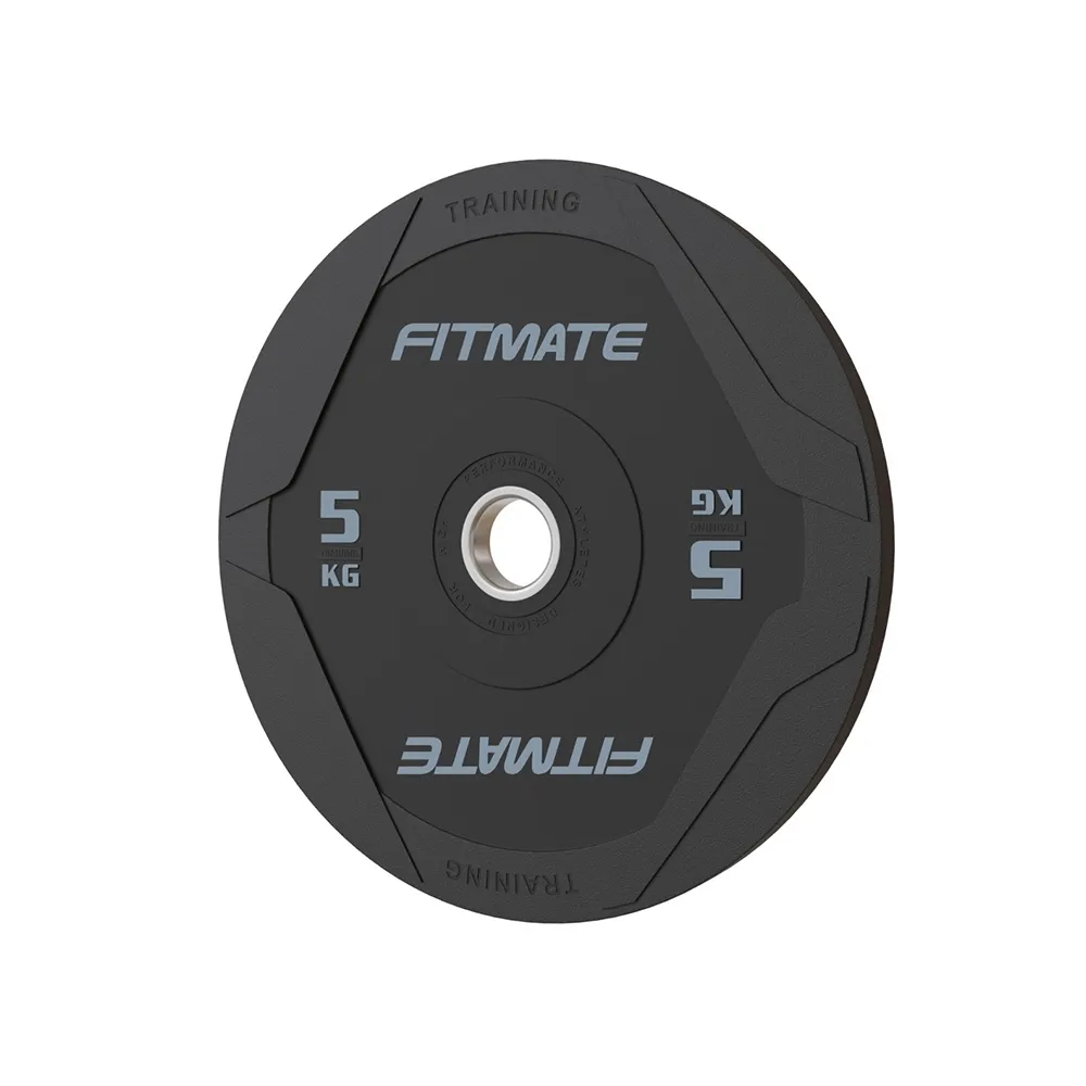Fitmate Black Rubber Bumper Plate 5kg - 5Kg