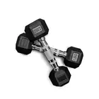 Fitmate Rubber Coated Hex Dumbbell - 2.5 Kg