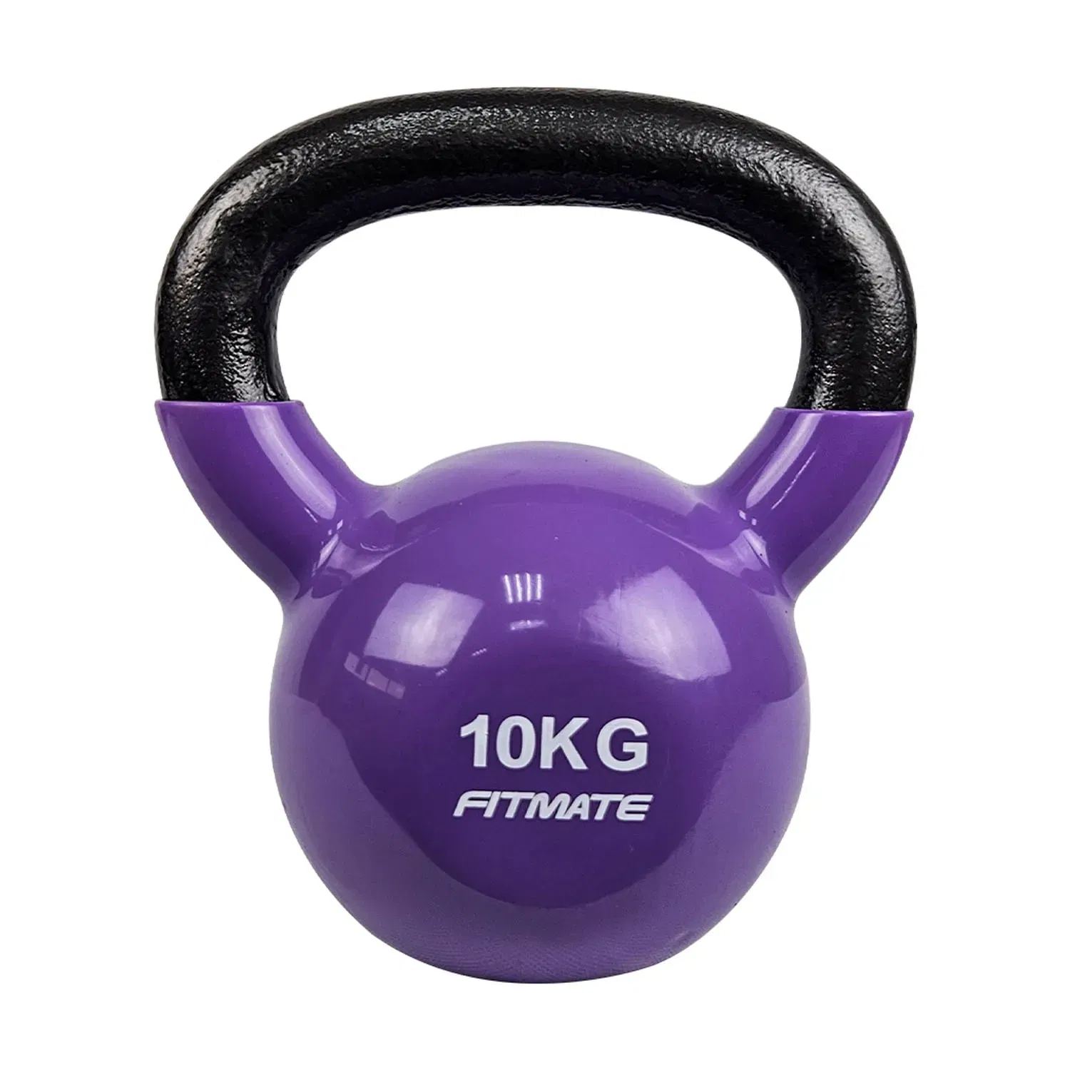 Fitmate Vinyl Kettlebell - 10  Kg