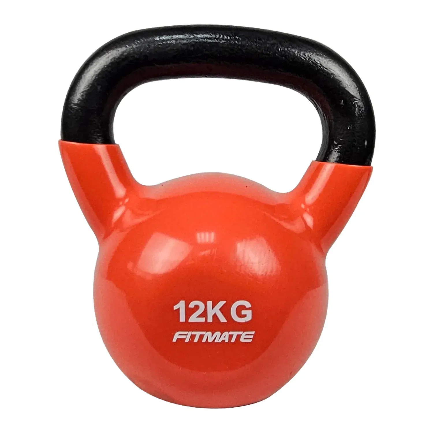 Fitmate Vinyl Kettlebell - 12  Kg