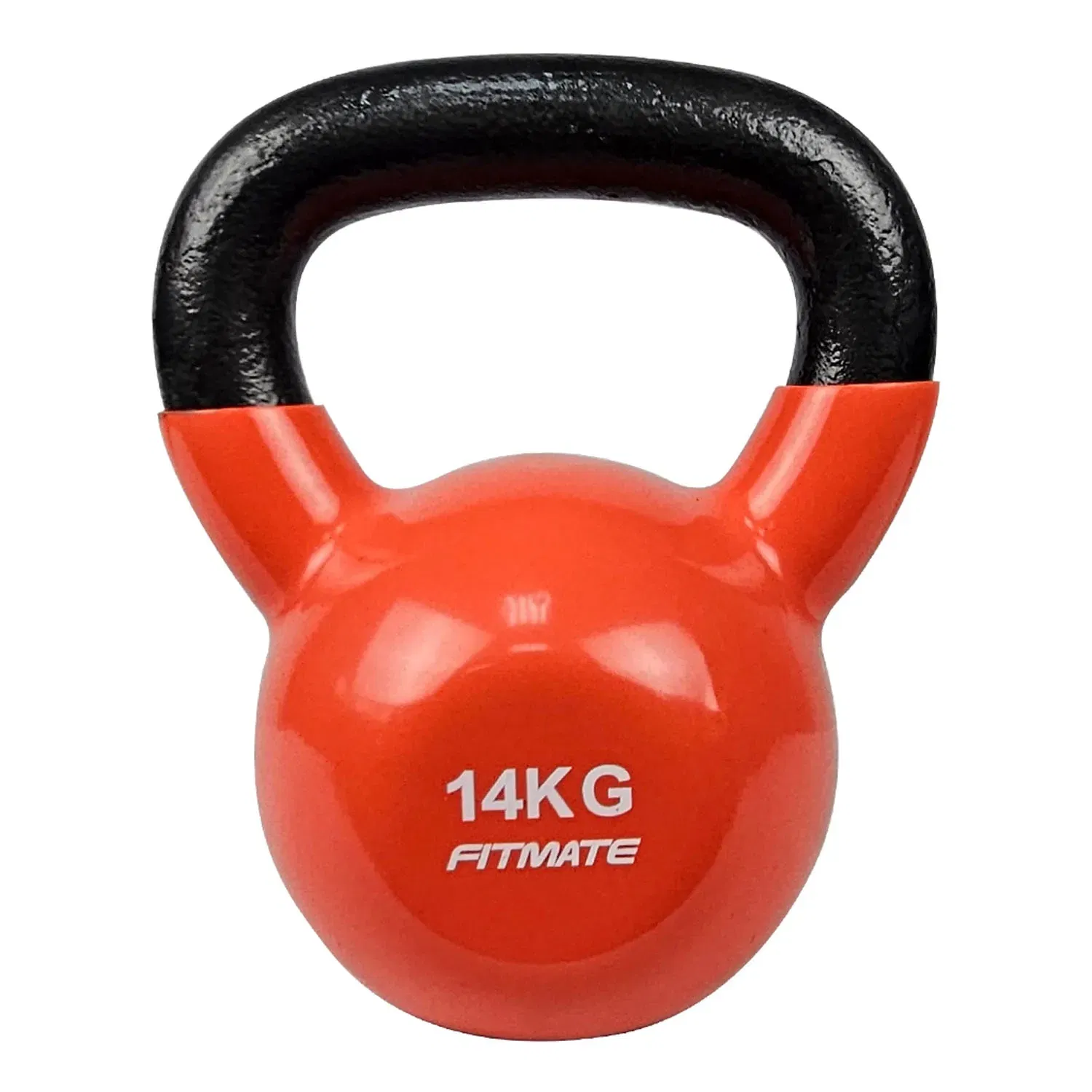 Fitmate Vinyl Kettlebell - 14  Kg