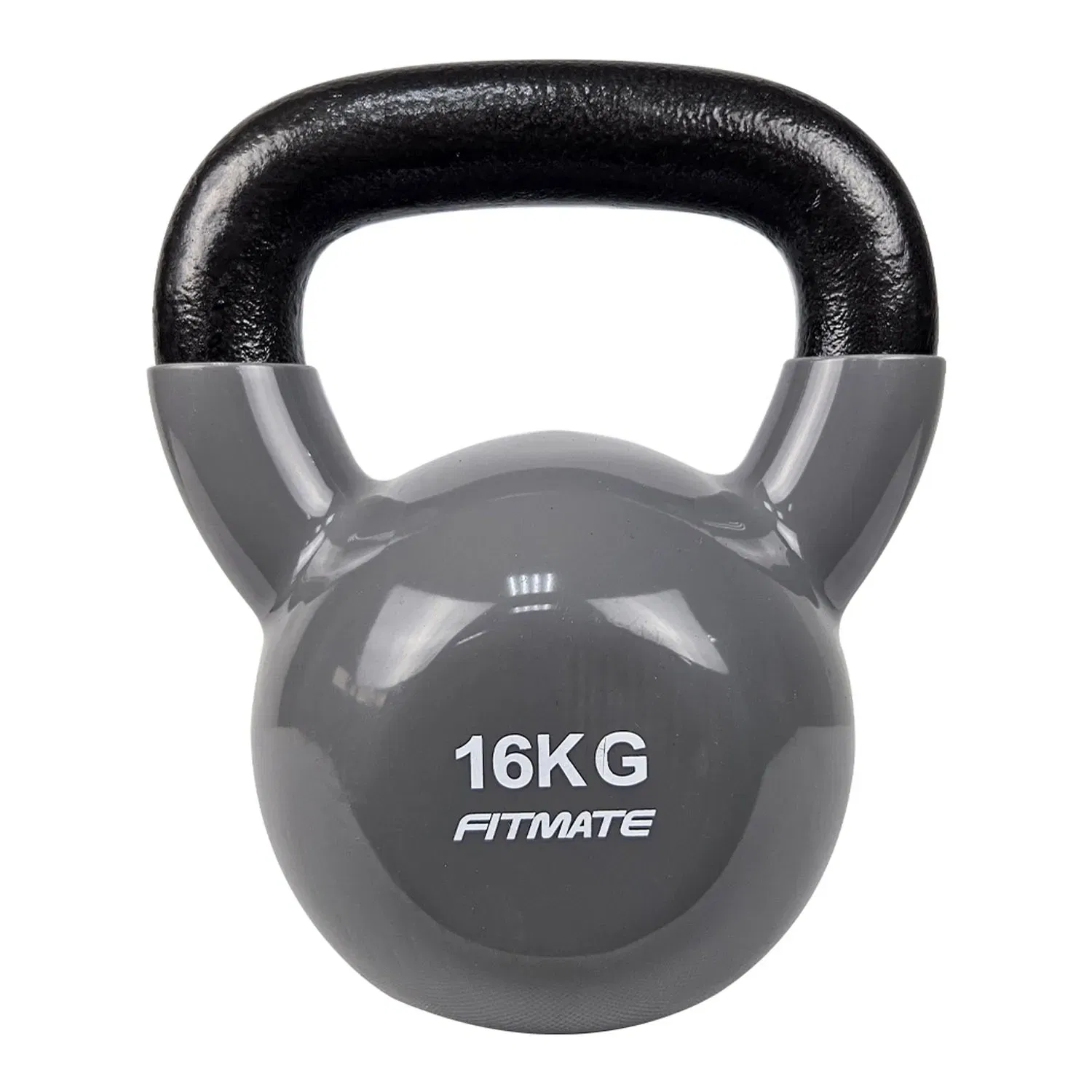 Fitmate Vinyl Kettlebell - 16  Kg
