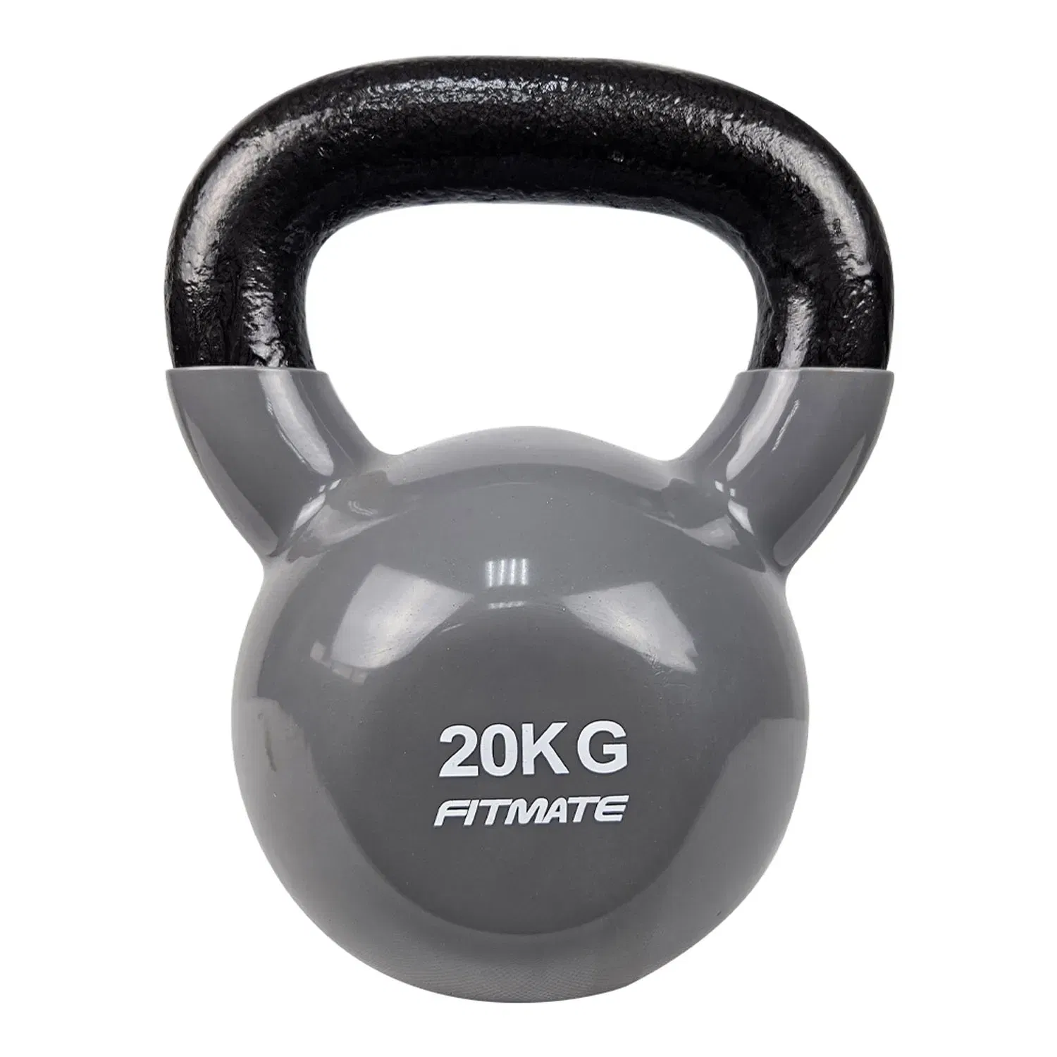Fitmate Vinyl Kettlebell - 20  Kg
