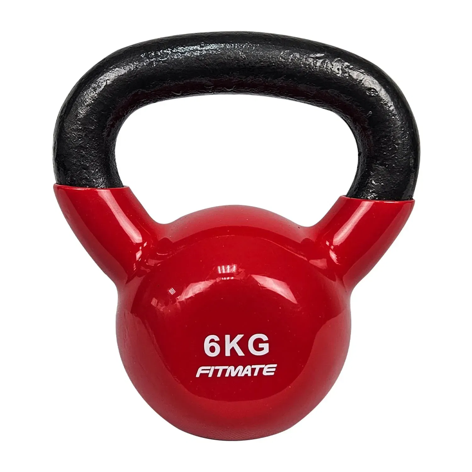 Fitmate Vinyl Kettlebell - 6  Kg